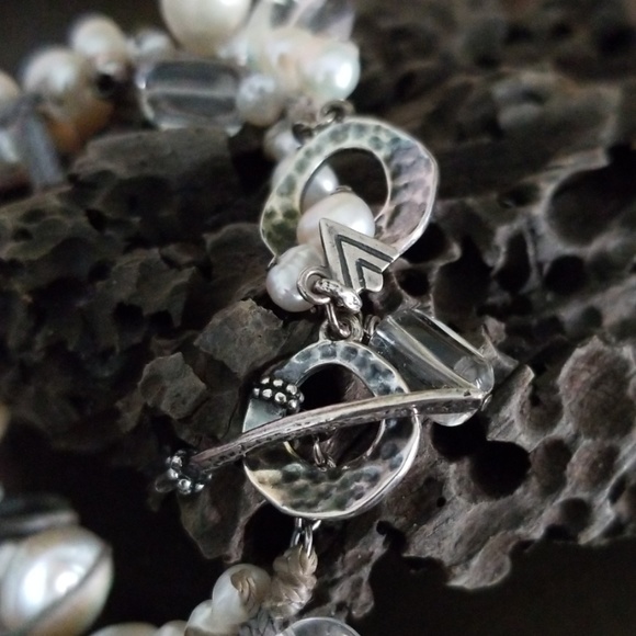 Silpada ~ Effervescence Pearl Bracelet - Picture 2 of 7